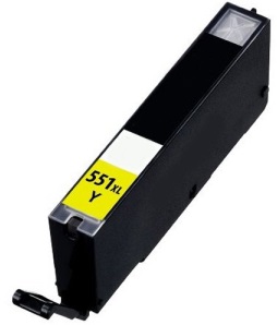 Original Canon CLI-551YXL Yellow High Capacity Ink Cartridge (6446B001)