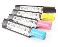 Dell 3000cn Full Set of Black/Cyan/Magenta/Yellow Compatible Toner Cartridges