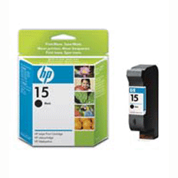 HP Original No. 15 Black Ink Cartridge (C6615DE) [25ml]