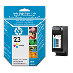 HP Original No. 23 Tri-Colour Ink Cartridge (C1823DE)  [30ml]