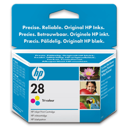 HP Original No. 28 Tri-Colour Ink Cartridge [8 ml]