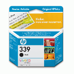 HP Original No. 339 Black Ink Cartridge (21ml)
