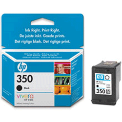 HP Original 350 (CB335EE) Black Ink Cartridge (4.5ml)