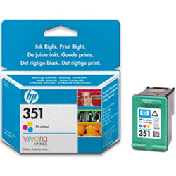 HP Original 351 Colour Ink Cartridge