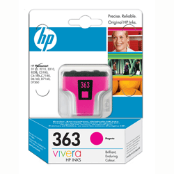 HP Original 363 (C8772E) Magenta Ink Cartridge
