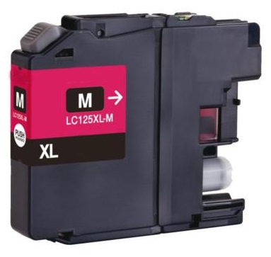 Original Brother LC125XLM Magenta High Capacity Ink Cartridge