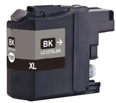 Original Brother LC127XLBK Black High Capacity Ink Cartridge