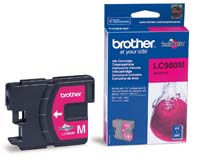 Original Brother LC980M Magenta Inkjet Cartridge
