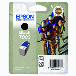 Epson Original T003 Black Ink Cartridge
