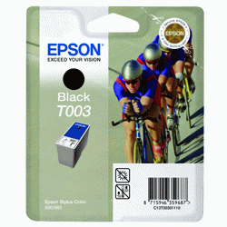 Epson Original T003 Black Ink Cartridge
