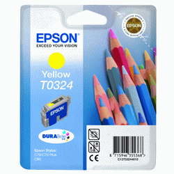 Epson Original T0324 Yellow Ink Cartridge
