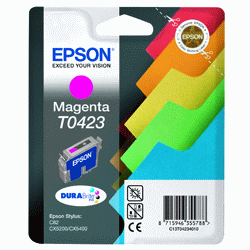 Epson Original T0423 Magenta Ink Cartridge
