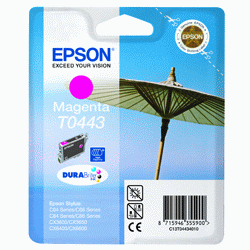 Original Epson T0443 Magenta Ink Cartridge