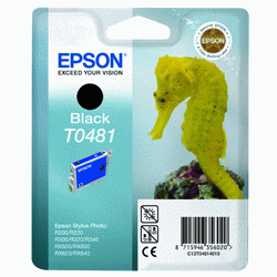 Original Epson T0481 Black Ink Cartridge