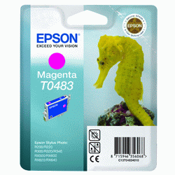 Original Epson T0483 Magenta Ink Cartridge