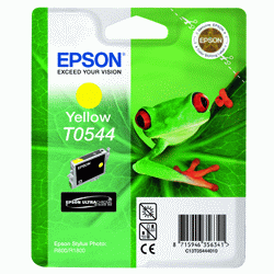 Original Epson T0544 Yellow Cartridge