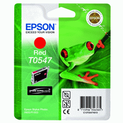 Original Epson T0547 Red Cartridge