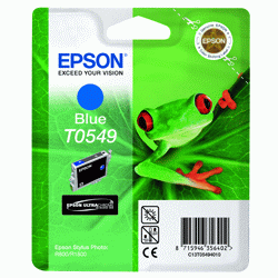 Original Epson T0549 Blue Cartridge