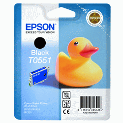 Epson Original T0551 Black Ink Cartridge
