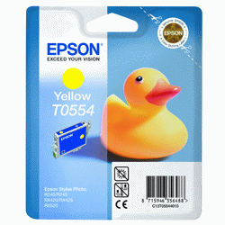 Epson Original T0554 Yellow Ink Cartridge
