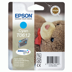 Epson Original T0612 Cyan Ink Cartridge
