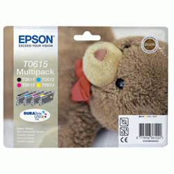 Epson Original T0615 QUAD Pack BCMY
