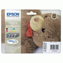 Epson Original T0615 QUAD Pack BCMY
