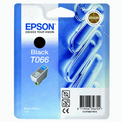 Epson Original T066 Black Ink Cartridge
