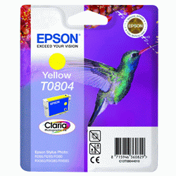 Epson Original T0804 Yellow Ink Cartridge
