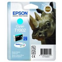 Original Epson T1002 Cyan Ink Cartridge 