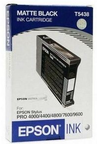 Epson Original T5438 Matt Black Ink Cartridge
